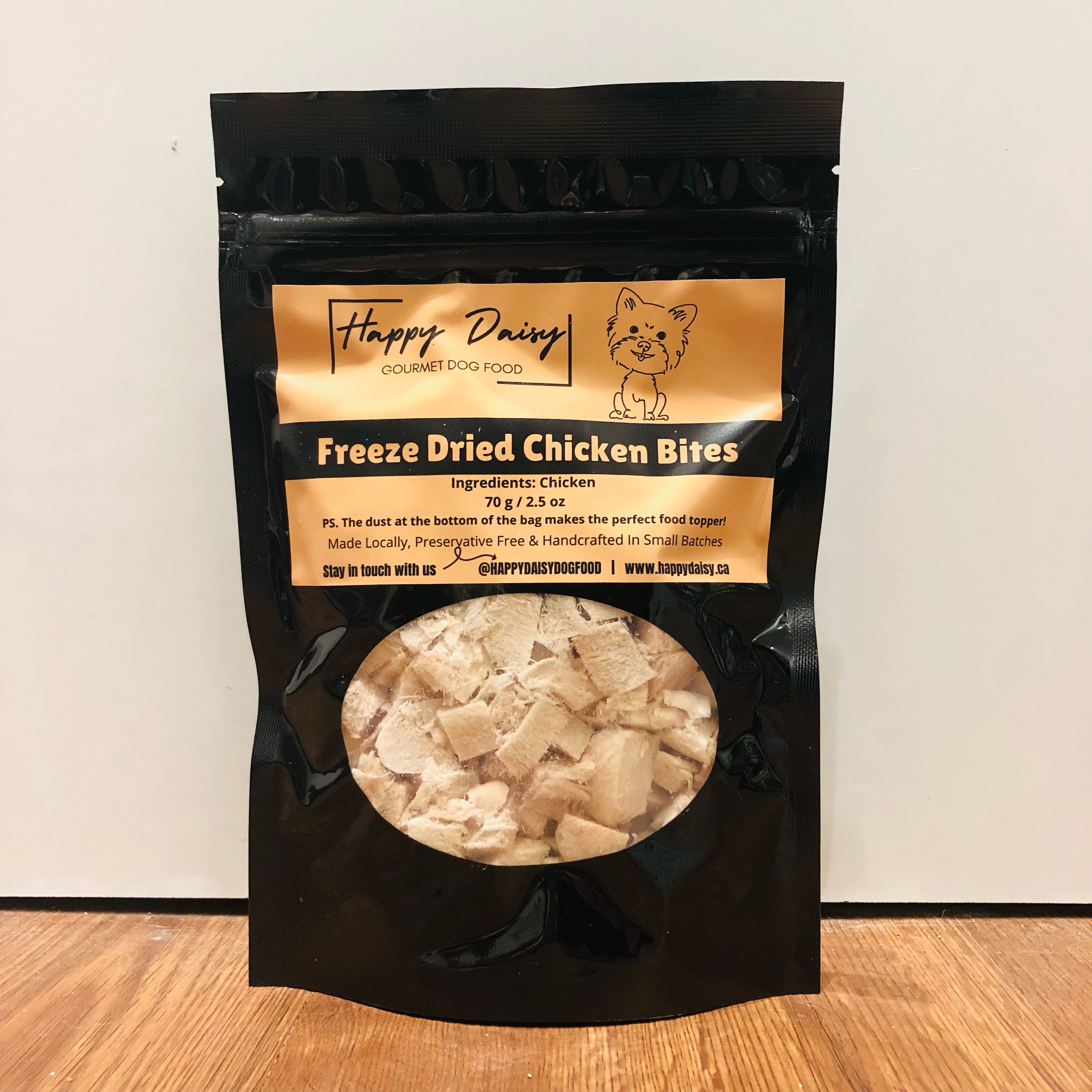 Happy Daisy Freeze Dried Chicken – Hip Pooch - Main Image