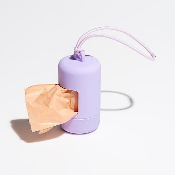 Wild One - Poop bag holder - Lilac
