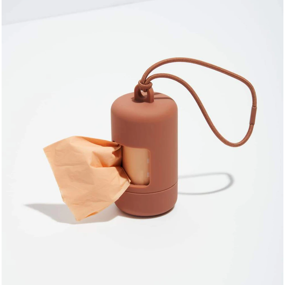 Wild One Poop bag holder Cocoa – Hip Pooch - Main Image